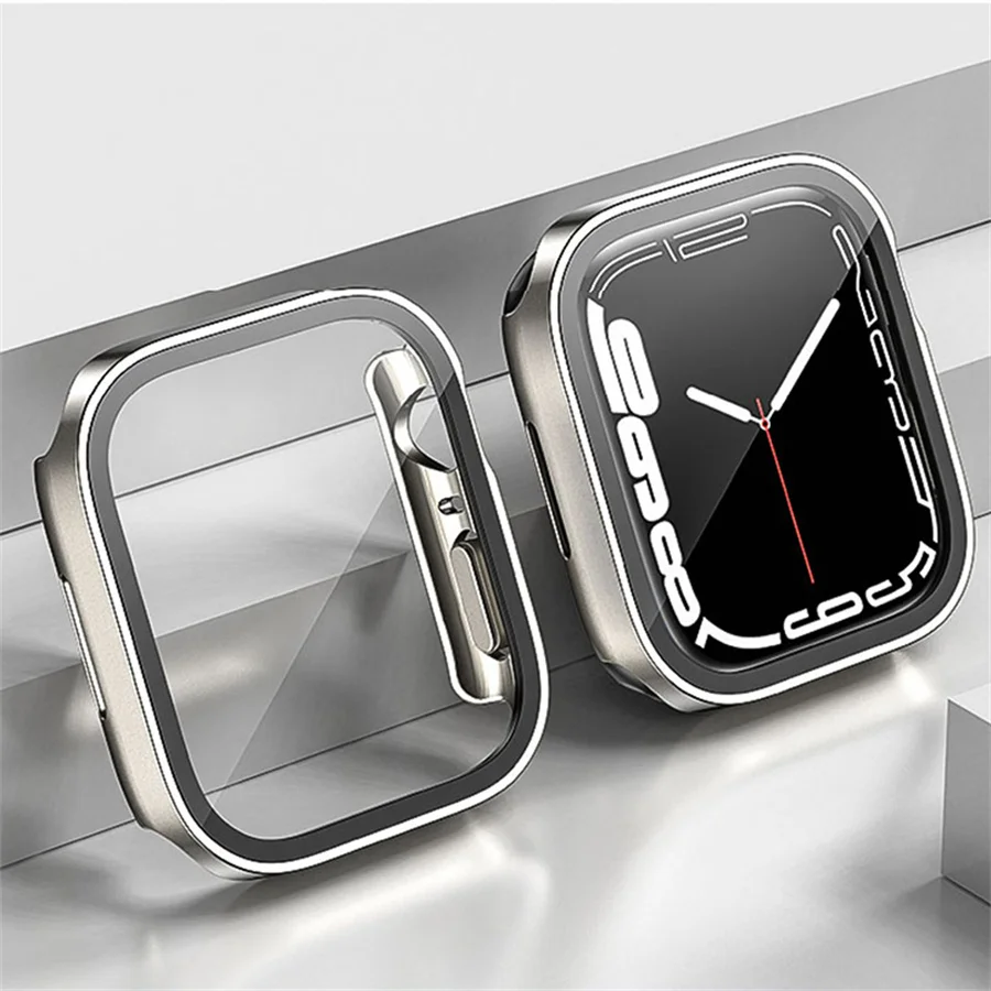 Glass+cover For Apple Watch ca - Garmin Smartwatch Accessories ulasan dan harga
