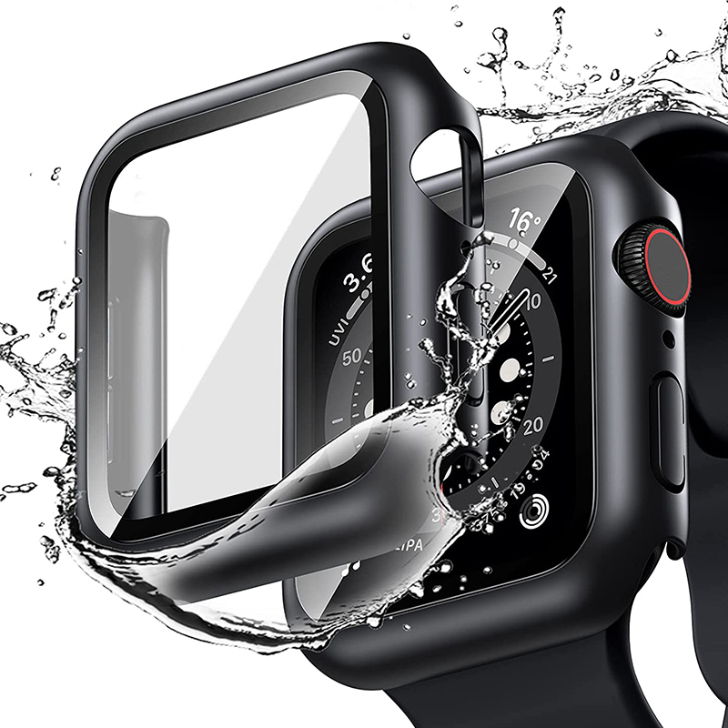 Tempered Glass+cover For Apple - Garmin Smartwatch Accessories ulasan dan harga