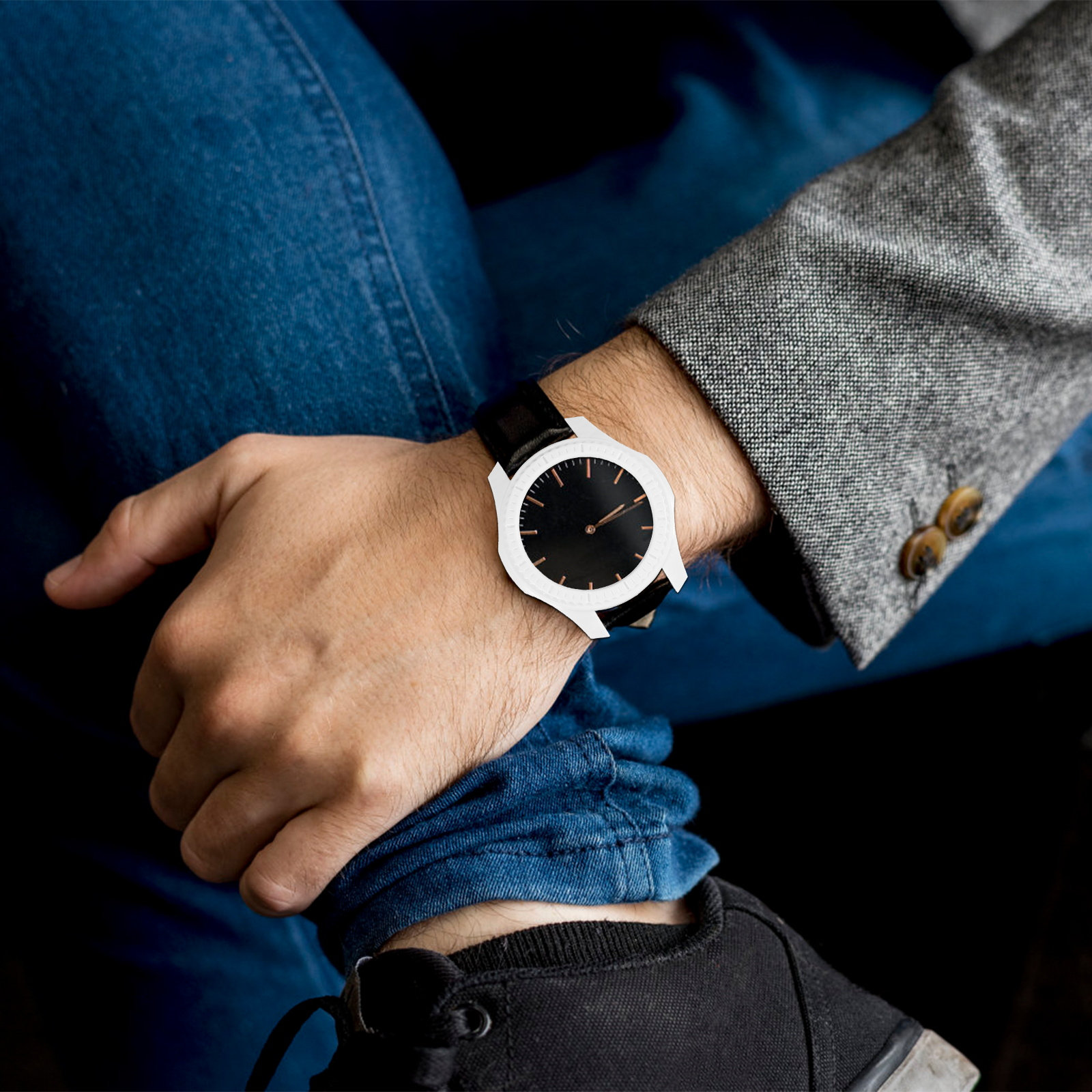 Premium Pc Smartwatch Protecti - Smartwatch Case ulasan dan harga