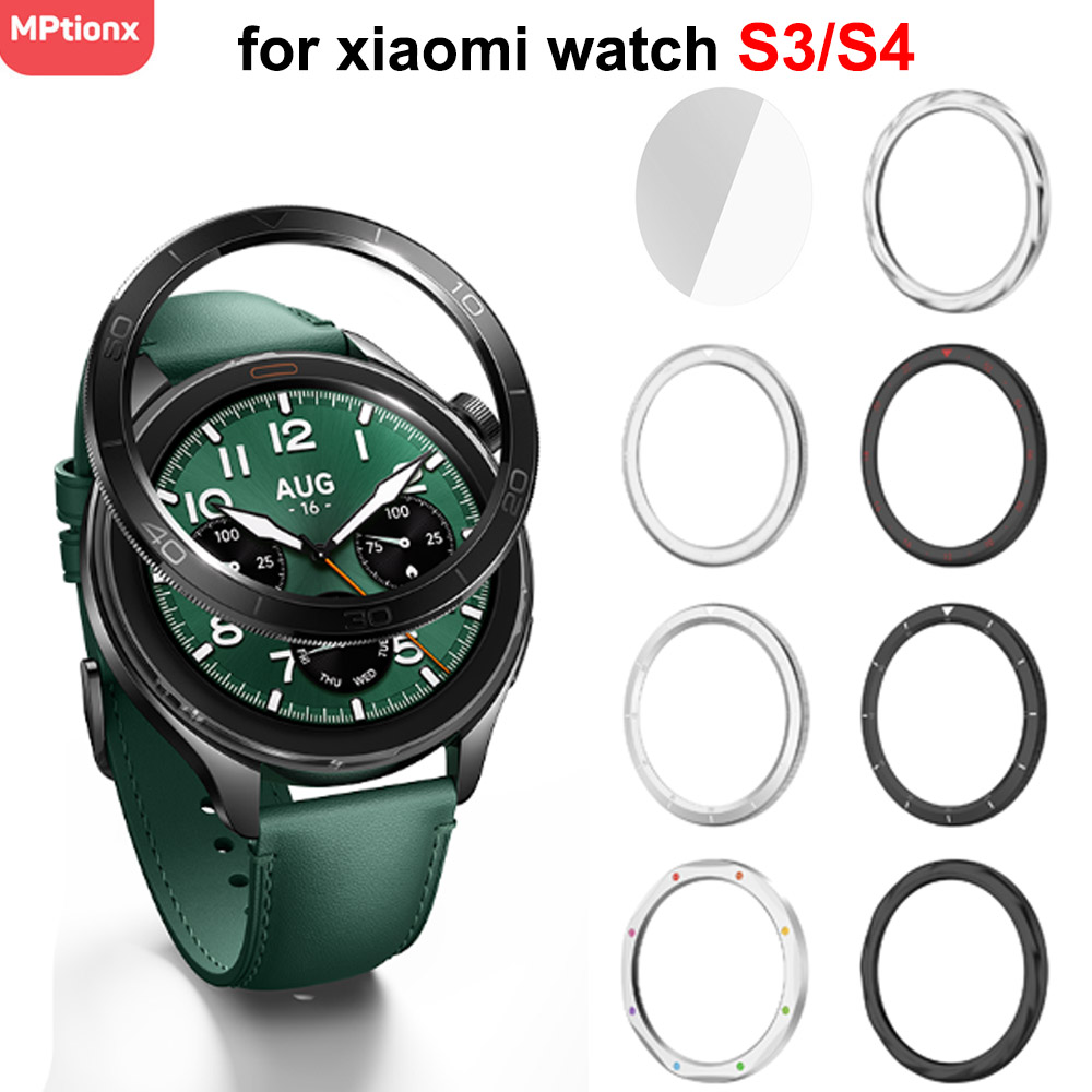Metal Bezel Ring For Xiaomi Wa - Xiaomi Smartwatch Accessories ulasan dan harga
