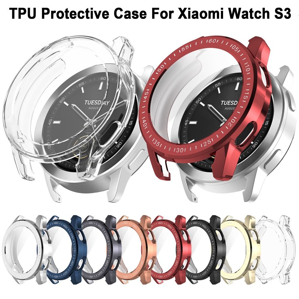 New Full Cover TPU Case Bumper - Xiaomi Smartwatch Accessories ulasan dan harga