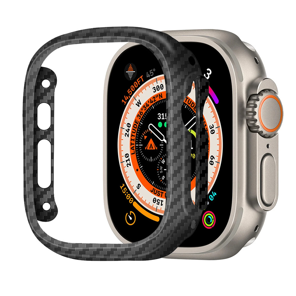 Kevlar Carbon Fibre Thin Case  - Smartwatch Case ulasan dan harga