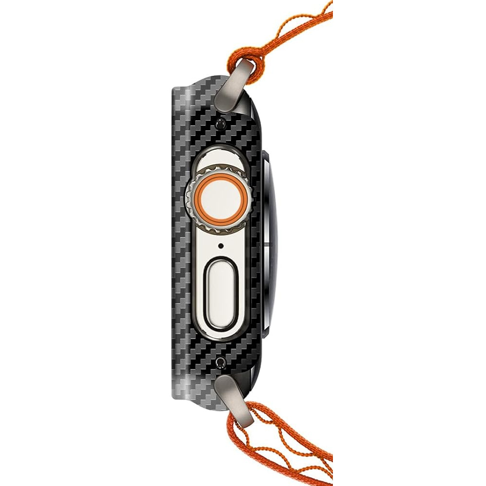 Kevlar Carbon Fibre Thin Case  - Smartwatch Case ulasan dan harga