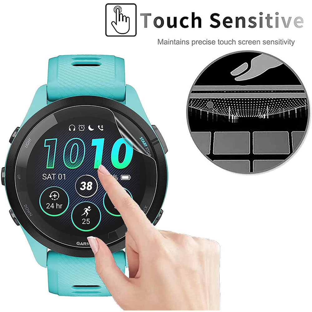 3Pcs Soft HD Hydrogel Protecti - Garmin Smartwatch Accessories ulasan dan harga