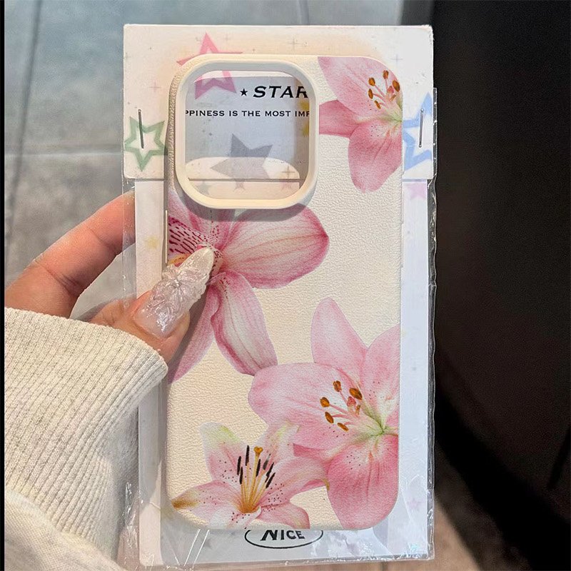 Pink Lily Lychee Texture Phone - Samsung Galaxy A55 ulasan dan harga