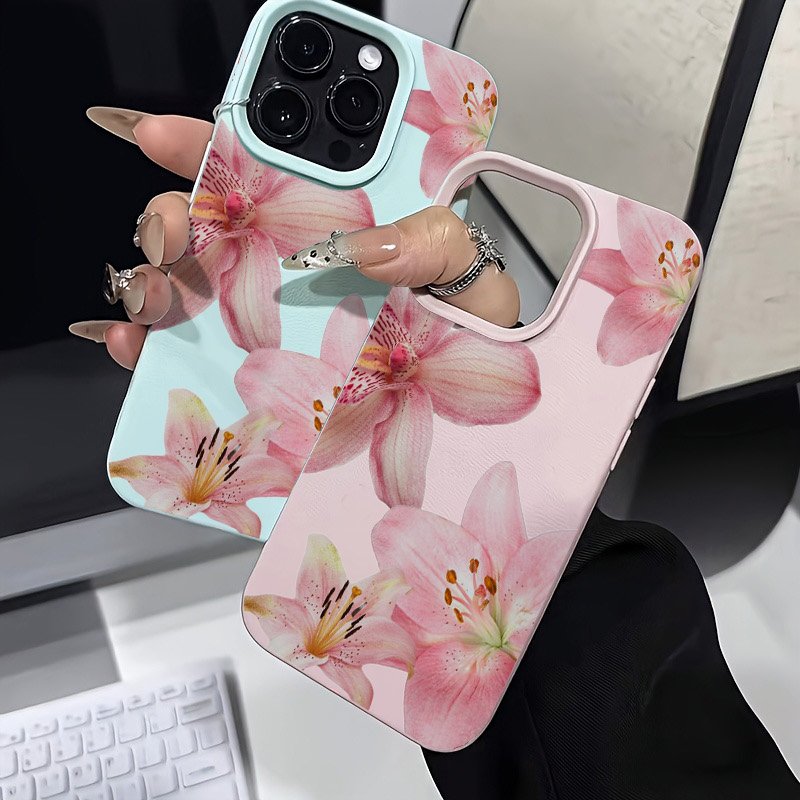 Pink Lily Lychee Texture Phone - Samsung Galaxy A55 ulasan dan harga